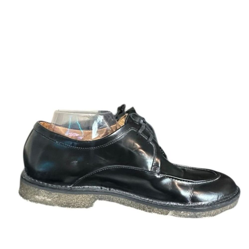 Armando Cabral Black Leather Dress Derby Oxfords Lace Up Sz 42 US 9 Mens Luxury - Picture 7 of 8